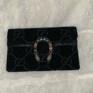 Gucci Velvet Super Mini Dionysus Bag